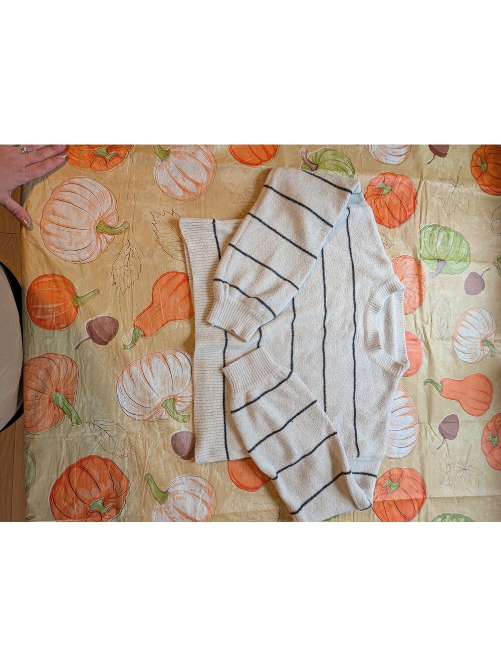 Shein Striped Long Sleeve Sweater – Size Large